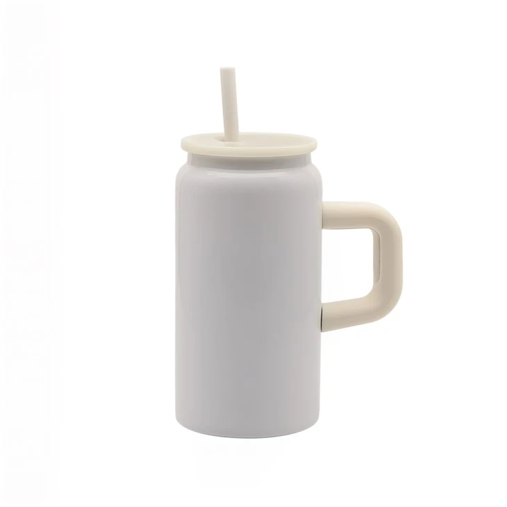 Water Bottle With Lid And Straw